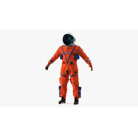 3D Orion Crew Survival System Spacesuit model